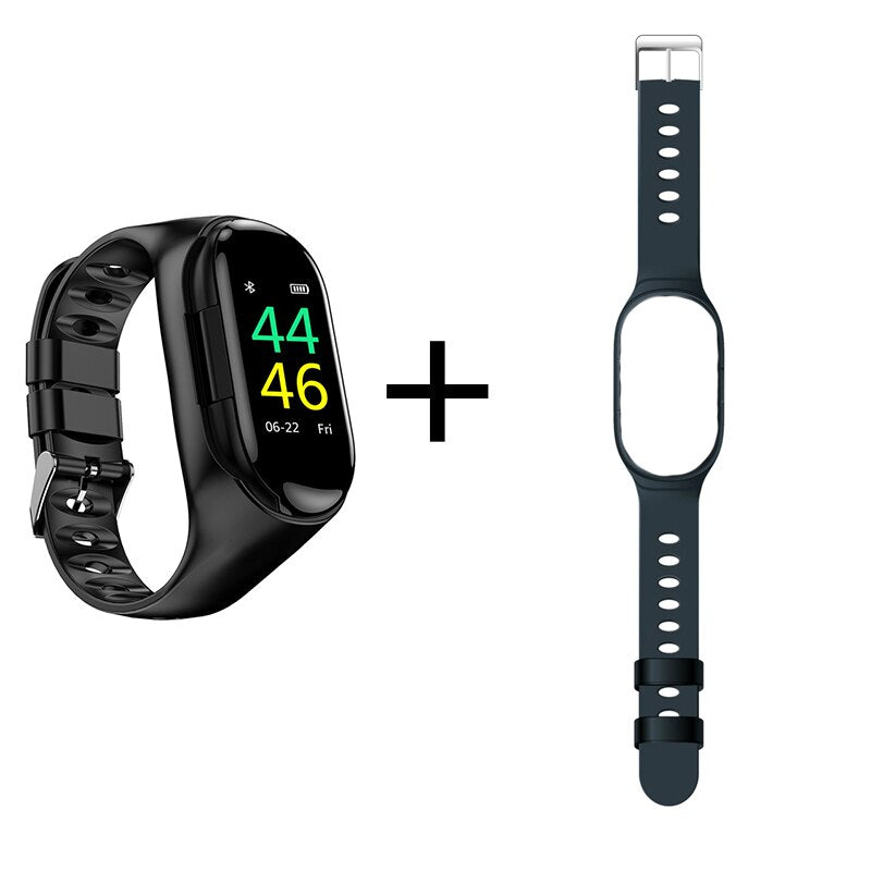 Smartwatch + Fones Bluetooth Integrado