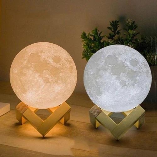 Luminária Lunar - LED 3D