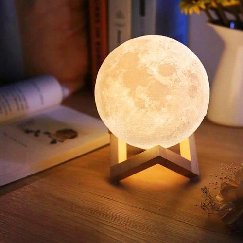 Luminária Lunar - LED 3D