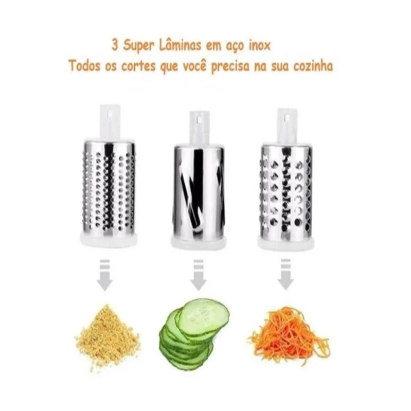 Cortador de Legumes 3 Lâminas