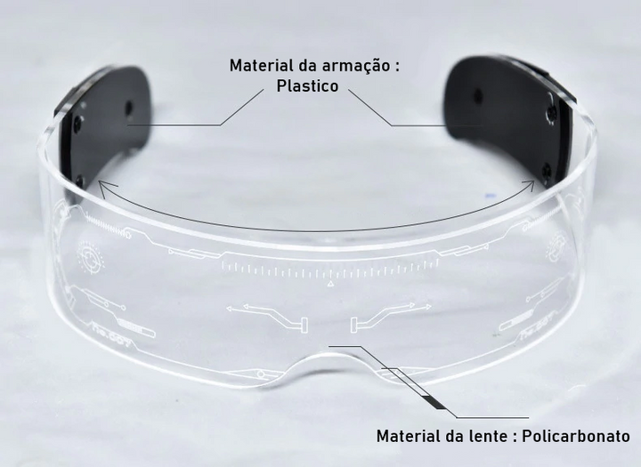 Óculos Magic LED Glasses